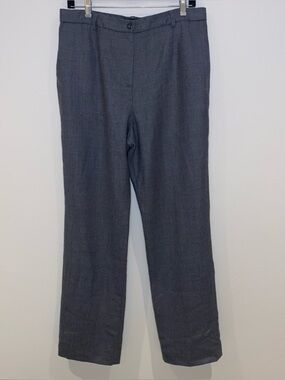 Pendleton 100% Virgin Wool Gray Pants Woman’s 12 Lined Career Classic